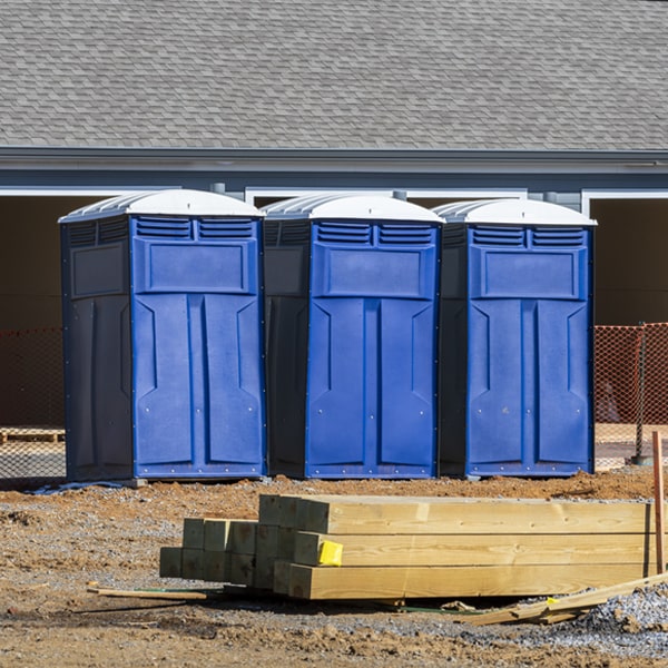 are there any additional fees associated with portable restroom delivery and pickup in Watsonville CA